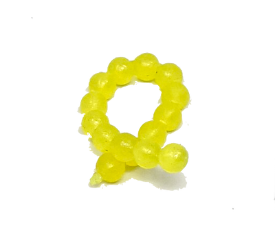 Hareline Zap Roe and Go #385 Fl Yellow Chartreuse / 8mm Chenilles, Body Materials
