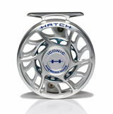 Hatch Iconic 4 Plus Reel Clear Blue / Large Arbor Fly Reel