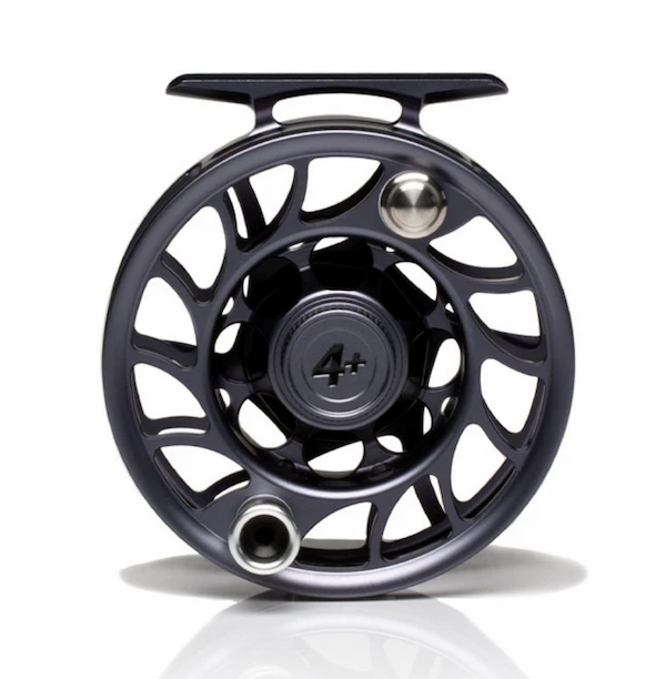 Hatch Iconic 4 Plus Reel Gray/Black / Large Arbor Fly Reel