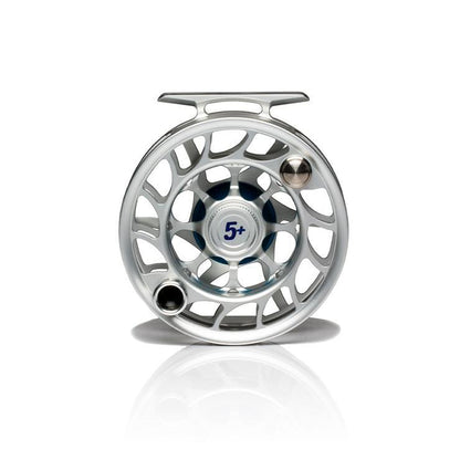 Hatch Iconic 5 Plus Reel Clear Blue / Large Arbor Fly Reel