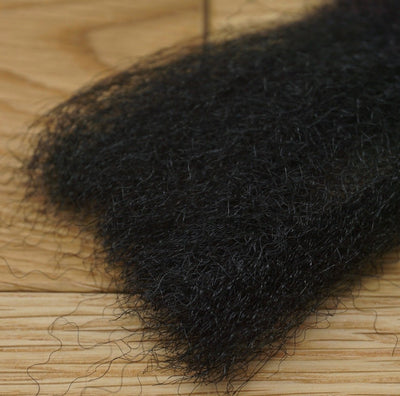 Hedron Fuzzy Fiber Black Chenilles, Body Materials