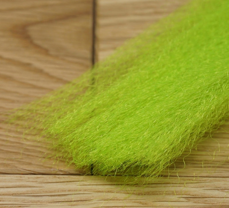 Hedron Fuzzy Fiber Chartreuse Chenilles, Body Materials
