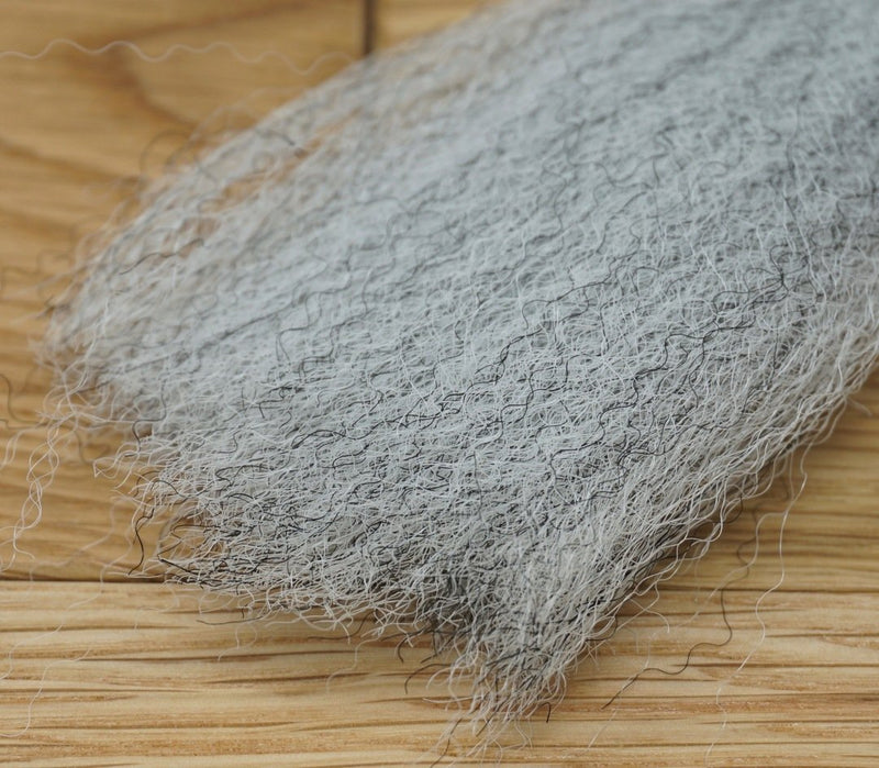 Hedron Fuzzy Fiber Gray Chenilles, Body Materials