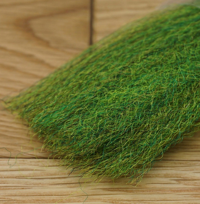 Hedron Fuzzy Fiber Green Olive Chenilles, Body Materials