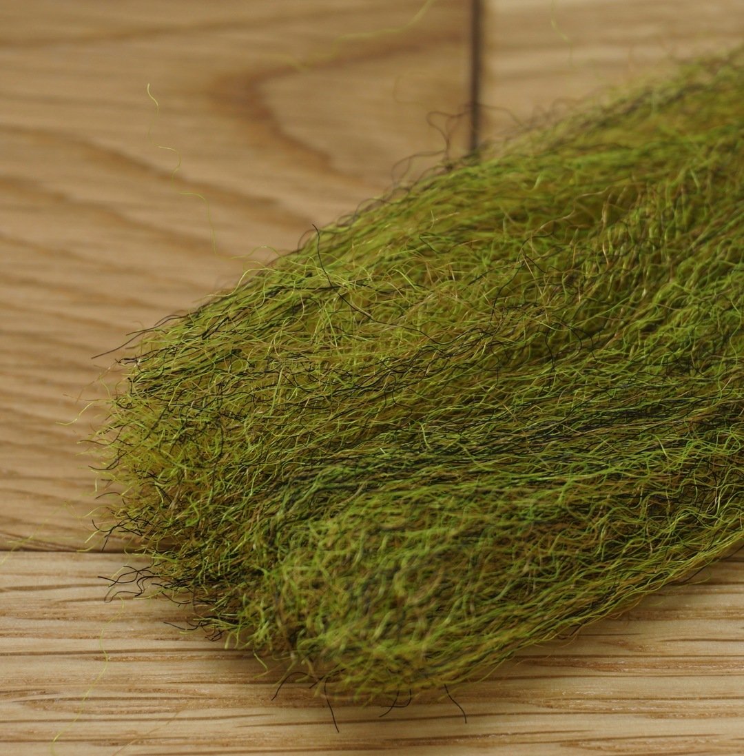 Hedron Fuzzy Fiber Olive Chenilles, Body Materials