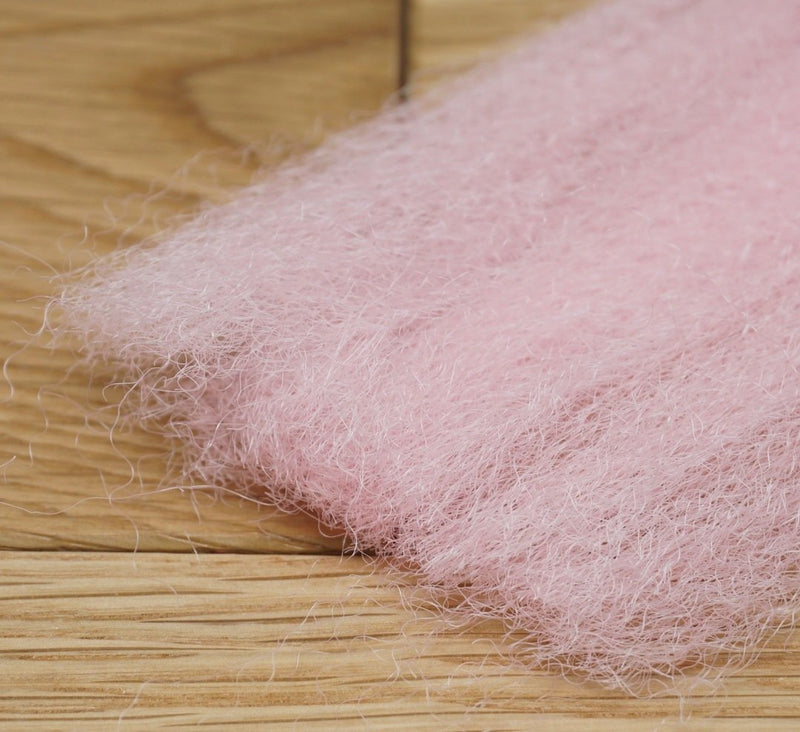 Hedron Fuzzy Fiber Pink (Salmon) Chenilles, Body Materials