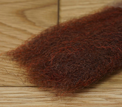 Hedron Fuzzy Fiber Rusty Brown Chenilles, Body Materials