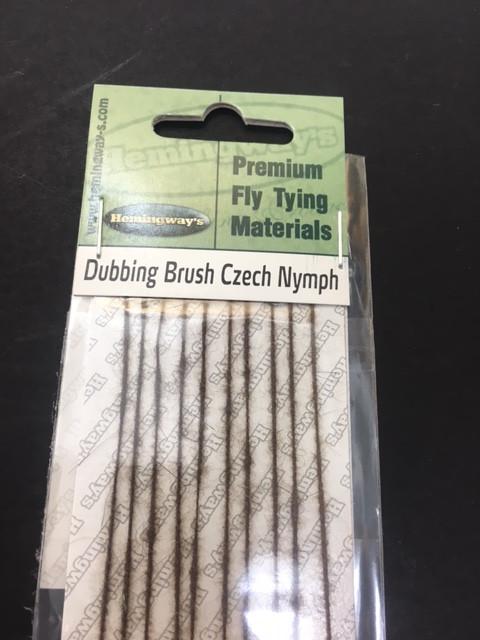 Hemingway Czech Nymph Dubbing Brush Brown