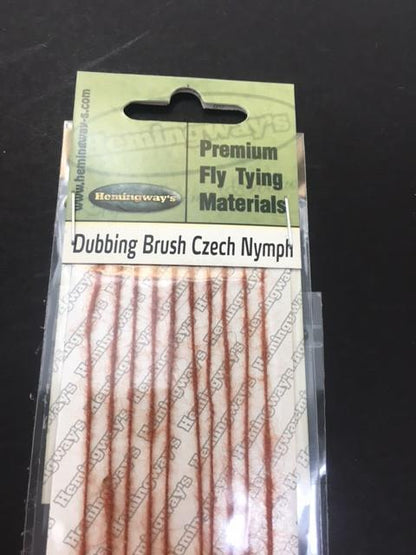 Hemingway Czech Nymph Dubbing Brush Cinnamon