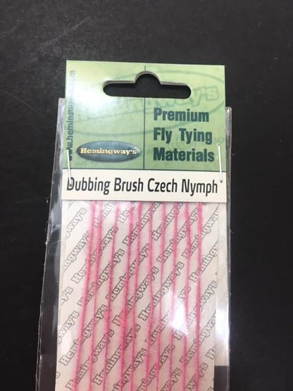 Hemingway Czech Nymph Dubbing Brush Fluo pink