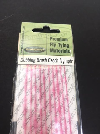 Hemingway Czech Nymph Dubbing Brush Light Pink