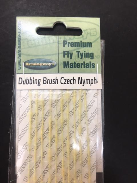 Hemingway Czech Nymph Dubbing Brush Light Yellow