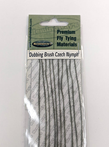 Hemingway Czech Nymph Dubbing Brush Olive Dubbing