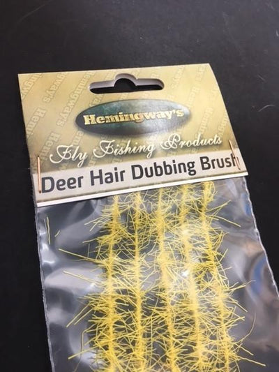 Hemingway Deer Dubbing Brush Yellow Dubbing