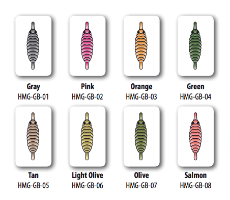 Hemingway Gammarus Back Colors Fly Tying