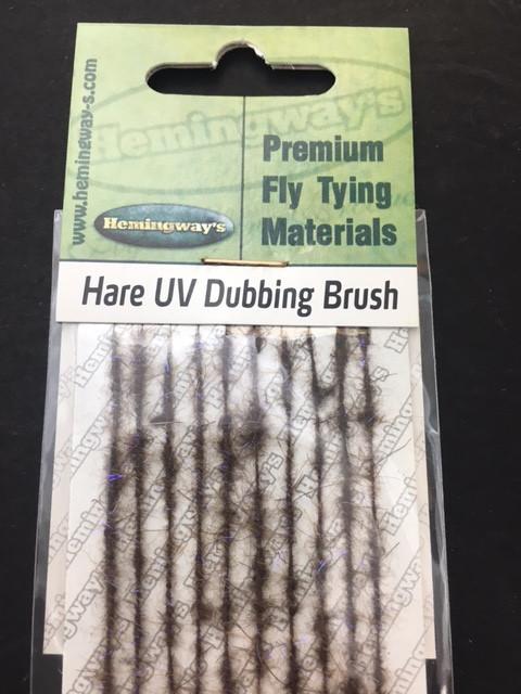 Hemingway Hare UV Dubbing Brush Brown