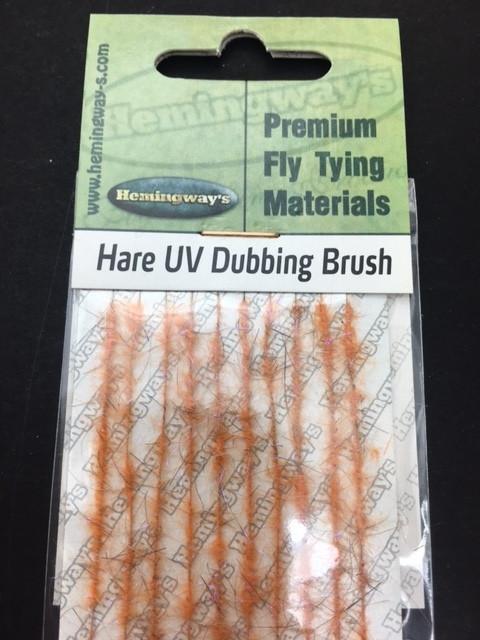 Hemingway Hare UV Dubbing Brush Orange