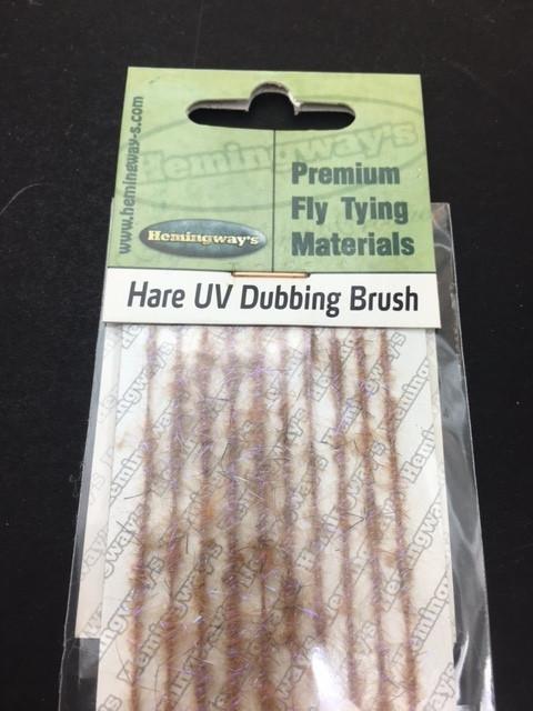 Hemingway Hare UV Dubbing Brush Rust