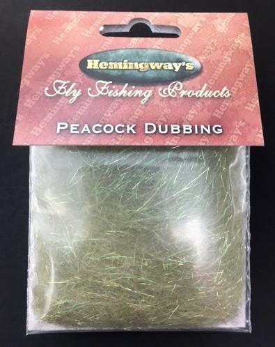 Hemingway Peacock Dubbing Green