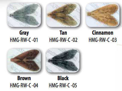 Hemingway Realistic Caddis Wings Fly Tying
