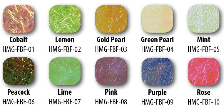 Hemingway's Flash Back Foil Colors Fly Tying shellback