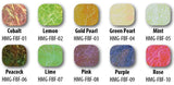 Hemingway's Flash Back Foil Colors Fly Tying shellback