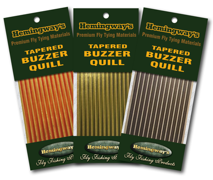 Hemingway's Tapered Buzzer Quill