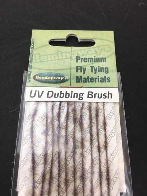 Hemingway UV Dubbing Brush Brown Dubbing