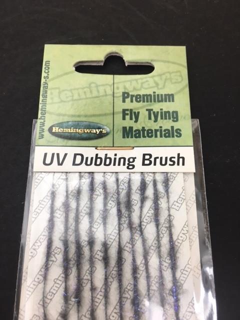 Hemingway UV Dubbing Brush Gray Dubbing