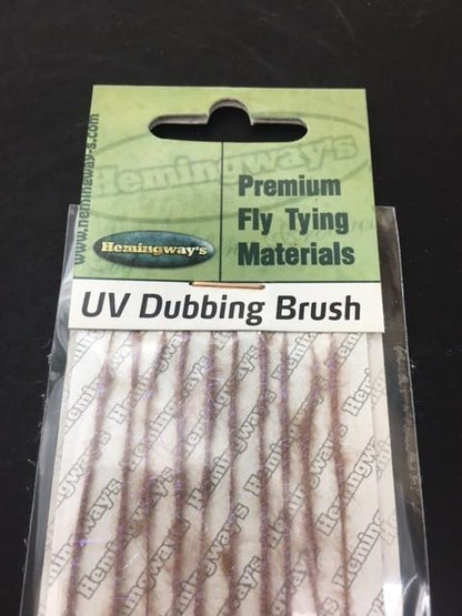 Hemingway UV Dubbing Brush Light Brown Dubbing