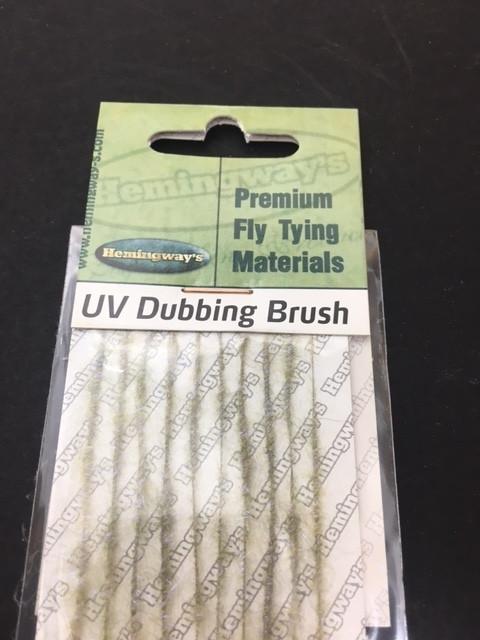 Hemingway UV Dubbing Brush Light Olive Dubbing