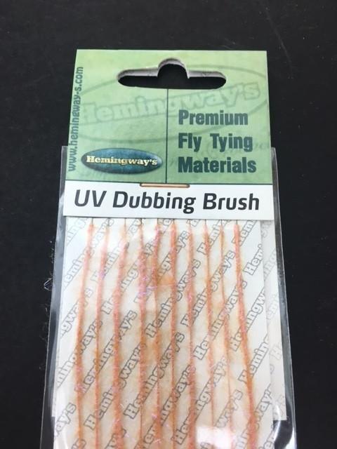 Hemingway UV Dubbing Brush Orange Dubbing