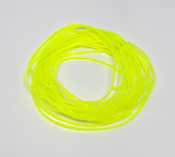 Hends Body Glass Half Micro 9 Mm Yellow Fluorescent#90 Chenilles, Body Materials