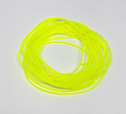 Hends Body Glass Half Micro 9 Mm Yellow Fluorescent#90 Chenilles, Body Materials