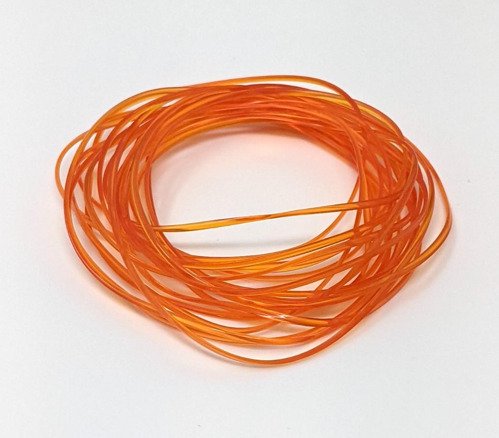 Hends Body Glass Half Round 1.2 Mm Orange#2 Chenilles, Body Materials