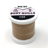 Hends Body Quills Beige - Brown Multicolor (HD-BQ 90) Chenilles, Body Materials