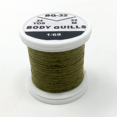 Hends Body Quills Dark Olive Brown (HD-BQ 32) Chenilles, Body Materials