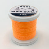 Hends Body Quills Fl Orange (HD-BQ 94) Chenilles, Body Materials