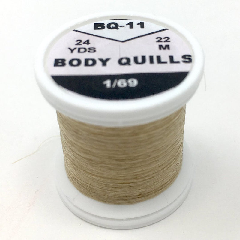 Hends Body Quills Light Olive Brown (HD-BQ 11) Chenilles, Body Materials
