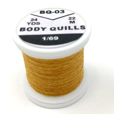 Hends Body Quills Ochre (HD-BQ 03) Chenilles, Body Materials