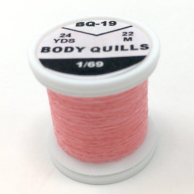 Hends Body Quills Pink (HD-BQ 19) Chenilles, Body Materials