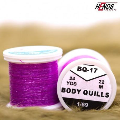 Hends Body Quills Violet (HD-BQ 17) Chenilles, Body Materials