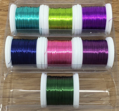 Hends Color Wire 0.18 Dark Green Wires, Tinsels