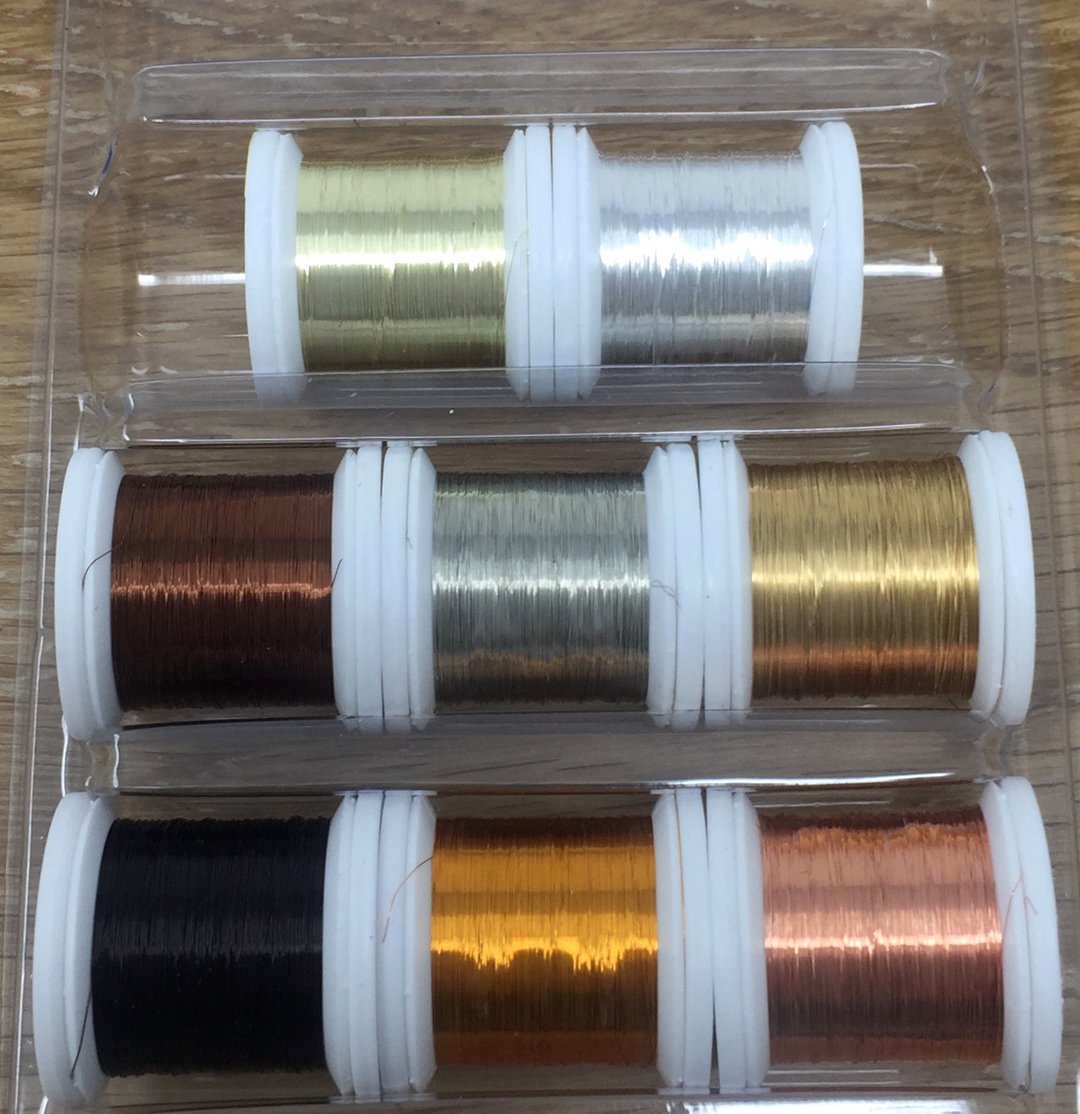 Hends Color Wire .009 Silver Wires, Tinsels