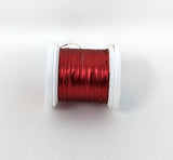 Hends Flat Patina Tinsel Red (PAT-08) Wires, Tinsels