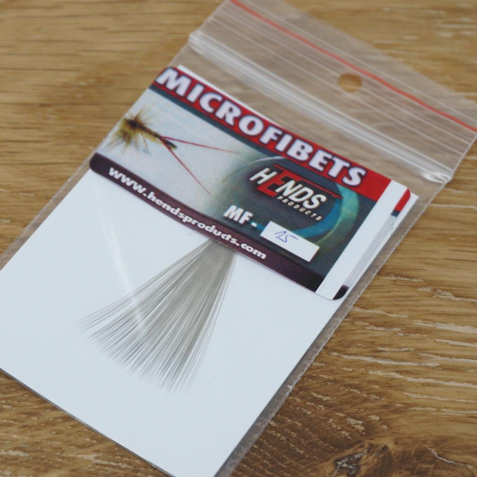 Hends Microfibbets mayfly tails fibbets grey