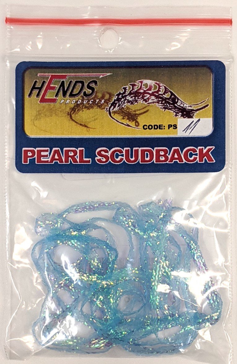 Hends Pearl Scudback Blue Chenilles, Body Materials