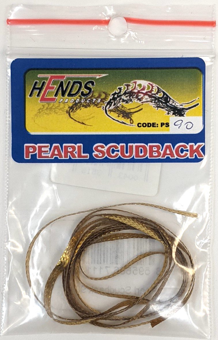 Hends Pearl Scudback Gold 2 Chenilles, Body Materials