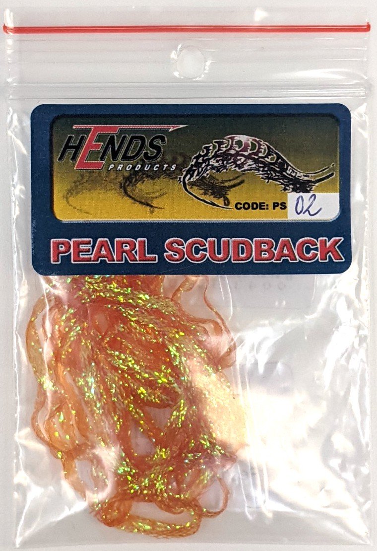 Hends Pearl Scudback Orange Chenilles, Body Materials