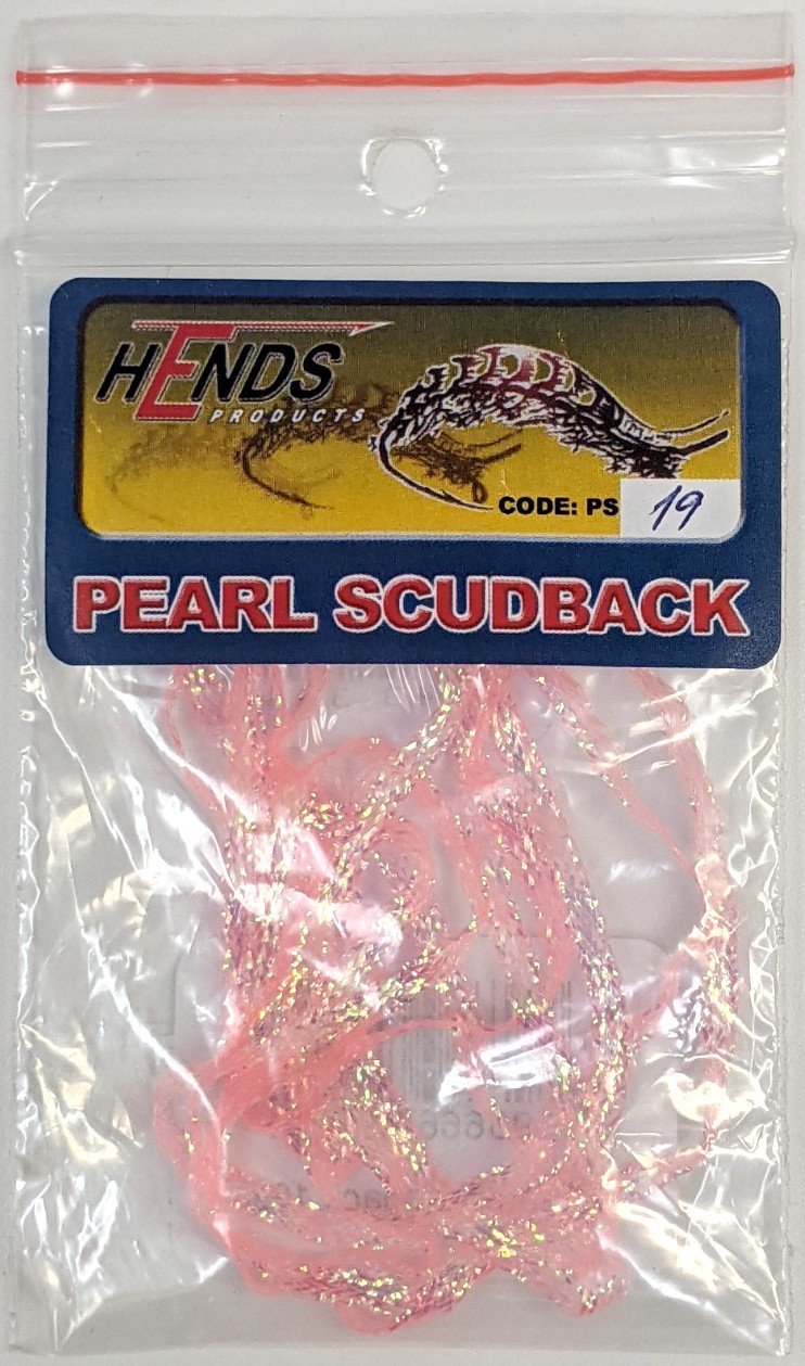 Hends Pearl Scudback Pink Chenilles, Body Materials
